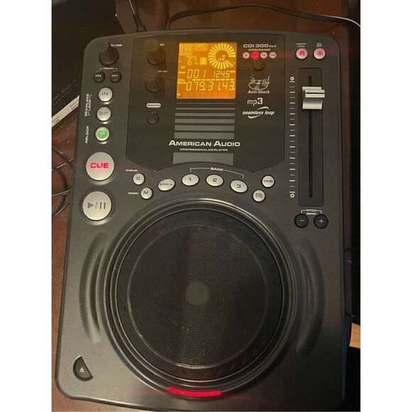 American Audio Professional CD player - Model CDI 300 /Good Condition Tested - Picture 3 of 9